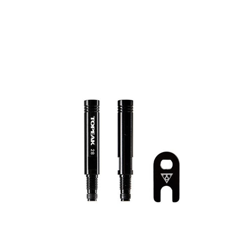 Topeak ventiel verlenger set frans 28mm