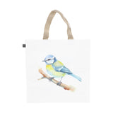 Esschert design boodschappentas aquarel vogel ass. 40x14,5x40cm pp