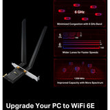 Tp-link archer txe72e axe5400 wi-fi 6e bluetooth 5.3 pcie