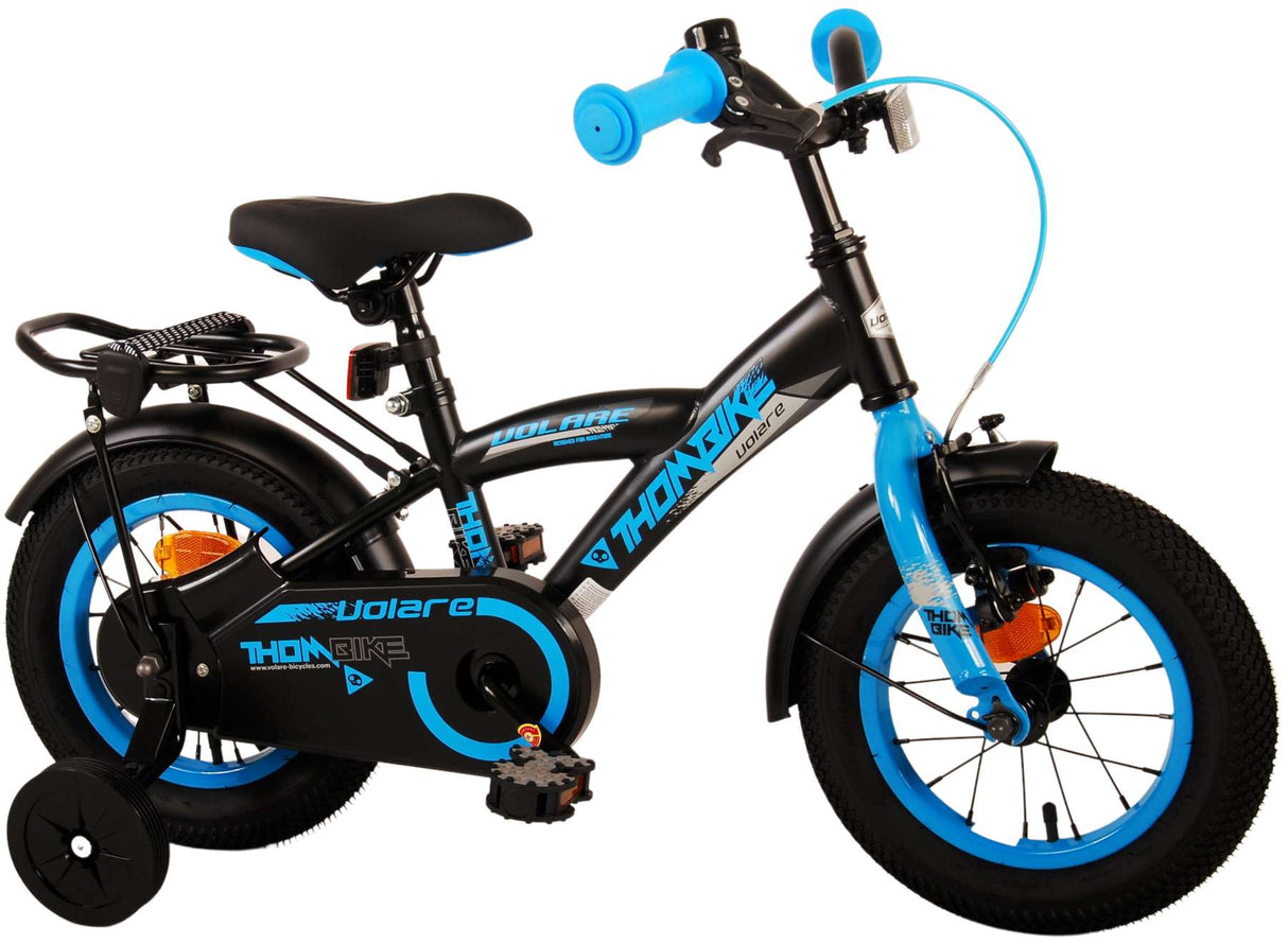 Volare Thombike Kinderfiets Jongens 12 inch Zwart Blauw