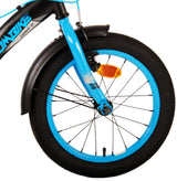 Volare Thombike Kinderfiets Jongens 16 inch Zwart Blauw Twee Handremmen