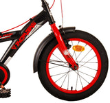 Volare Thombike Kinderfiets Jongens 16 inch Zwart Rood Twee Handremmen