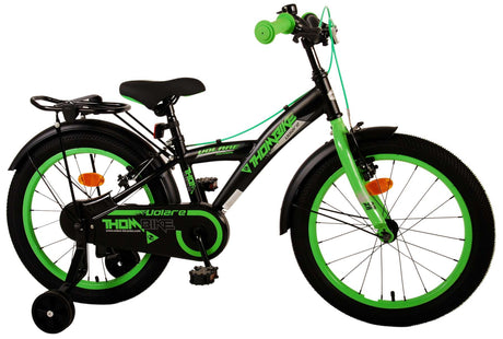 Volare Thombike Kinderfiets Jongens 18 inch Zwart Groen Twee handremmen