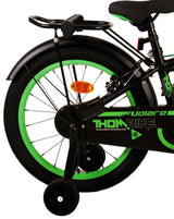 Volare Thombike Kinderfiets Jongens 18 inch Zwart Groen Twee handremmen