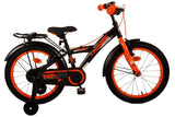 Volare Thombike Kinderfiets Jongens 18 inch Zwart Oranje Twee handremmen