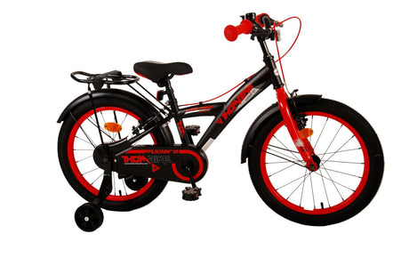 Volare Thombike Kinderfiets Jongens 18 inch Zwart Rood Twee handremmen