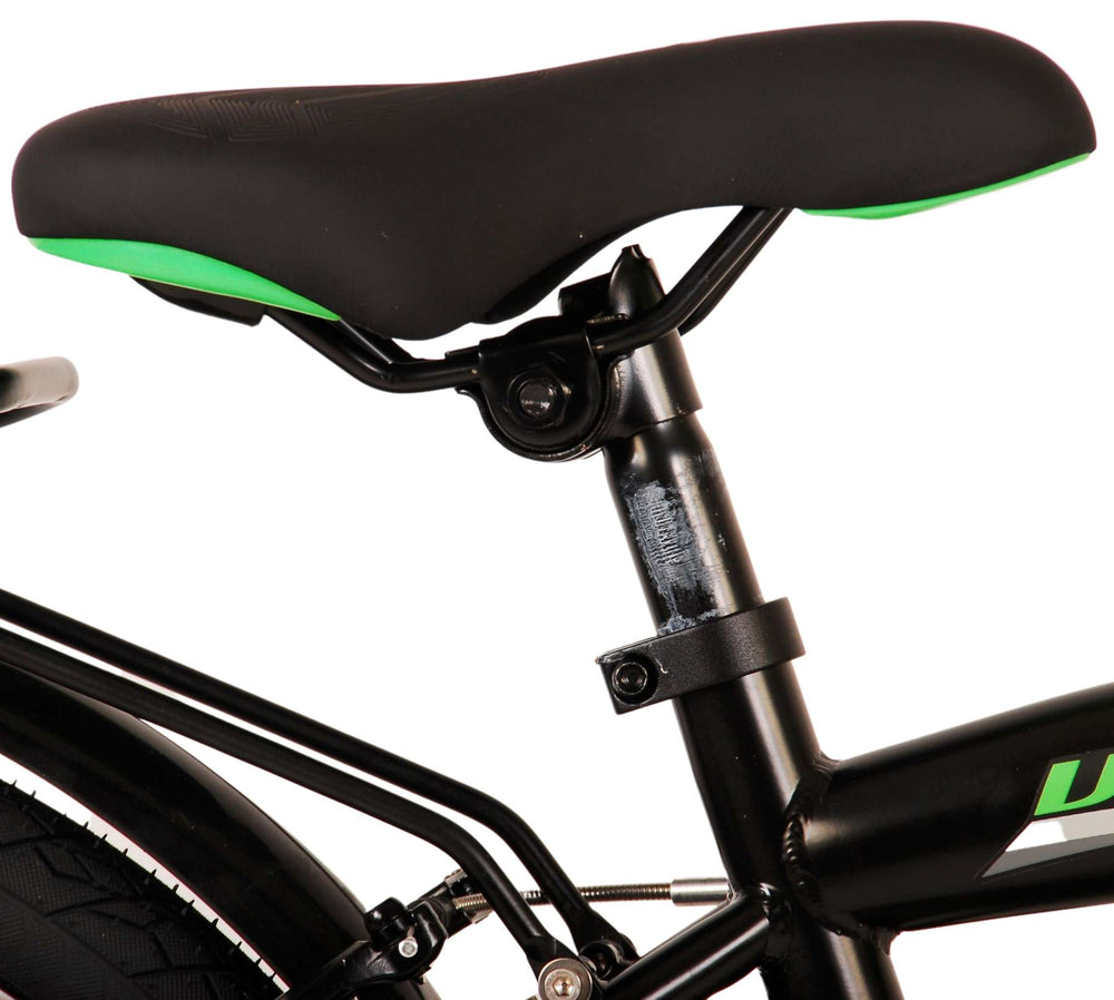 Volare Thombike Kinderfiets Jongens 20 inch Zwart Groen Twee Handremmen