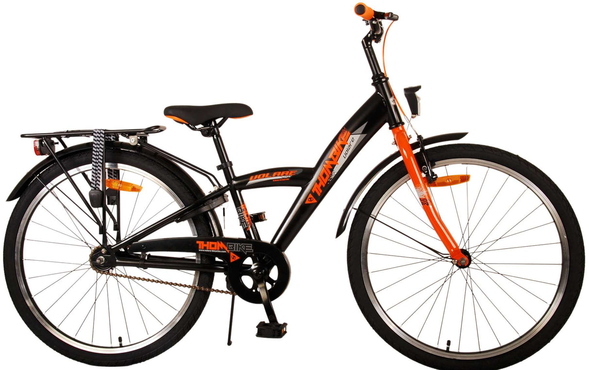 Volare Thombike Kinderfiets Jongens 24 inch Zwart Oranje