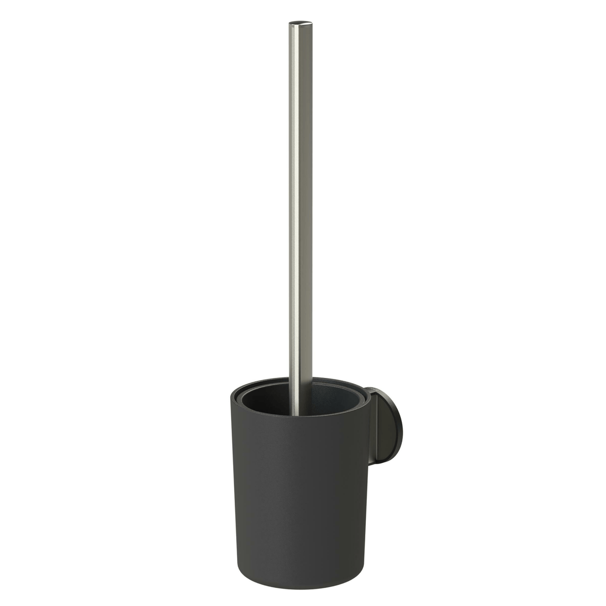 Tiger tune toiletgarnituur hangend zwart rvs (1 stuk)