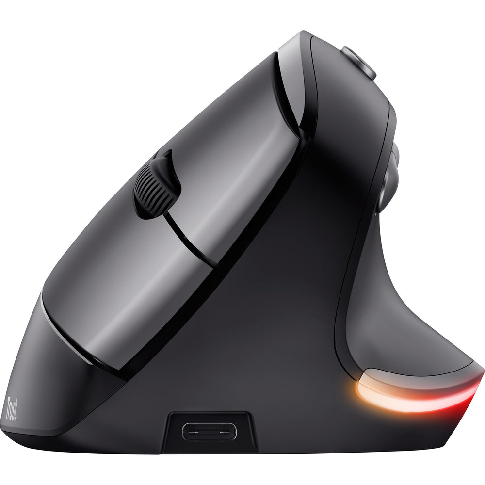 Trust Trust Bayo Draadloze, oplaadbare, ergonomische muis