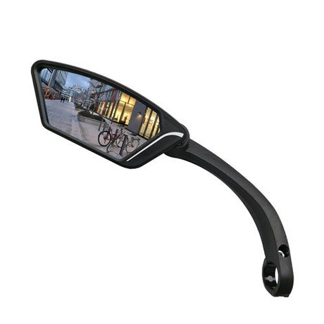 Spiegel links E-bike multi-angle stuurbev. zwart
