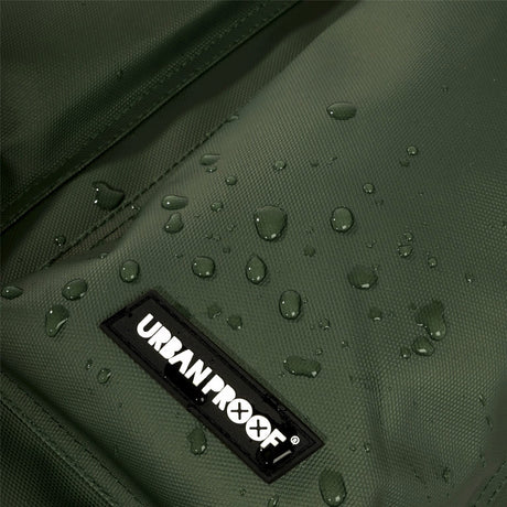 Dutchperfect urbanproof fietstas rolltop up recycle 20l groen