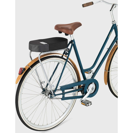 bagagedragerkussen Recycled 38 cm zwart grijs