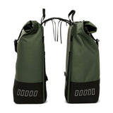 Urbanproof tas double roll up recycle 38l groen