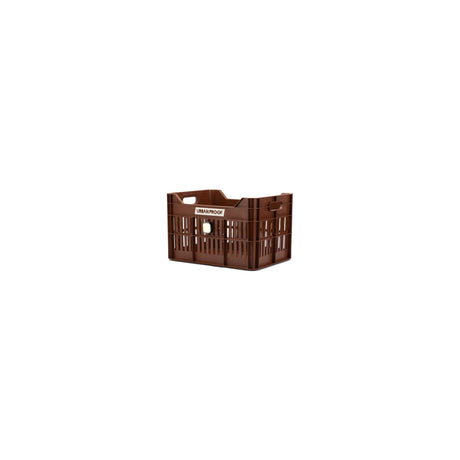 Dutchperfect urbanproof krat click 30l rpet donkerbruin