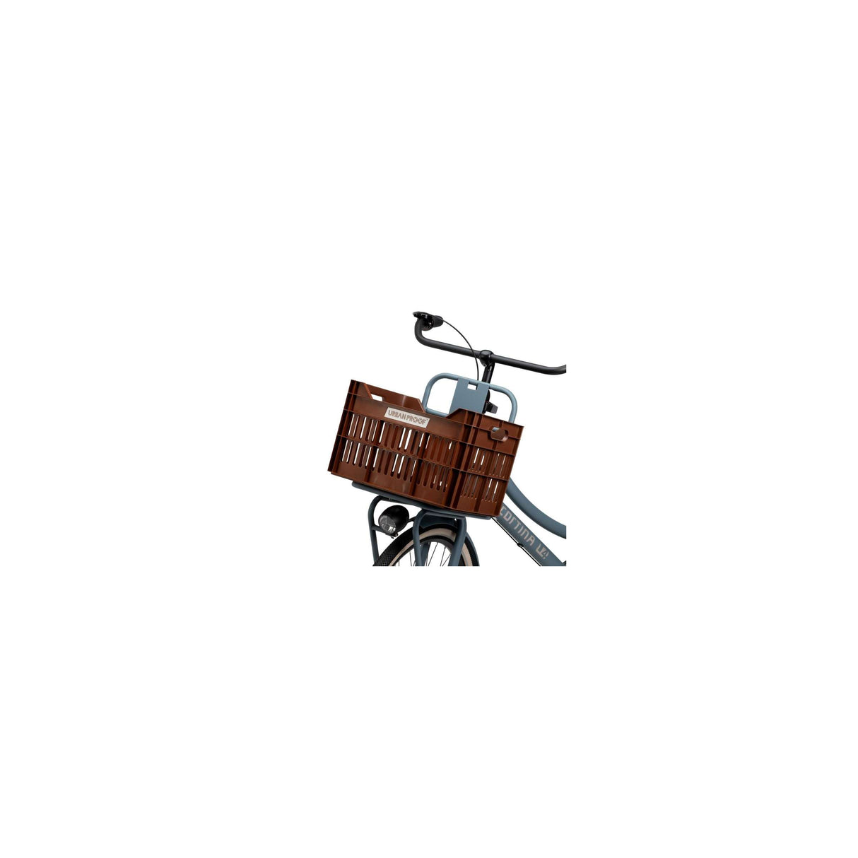 Dutchperfect urbanproof krat click 30l rpet donkerbruin