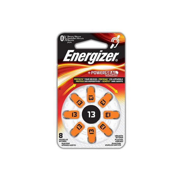 Enerdis energizer pr48 13 gehoortoest. batt. 1,45v blister 8 stuks