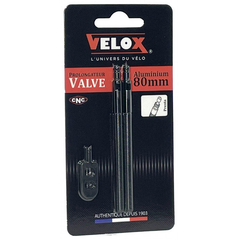 Velox ventielverlenger 80mm half-geschroefd (2st)