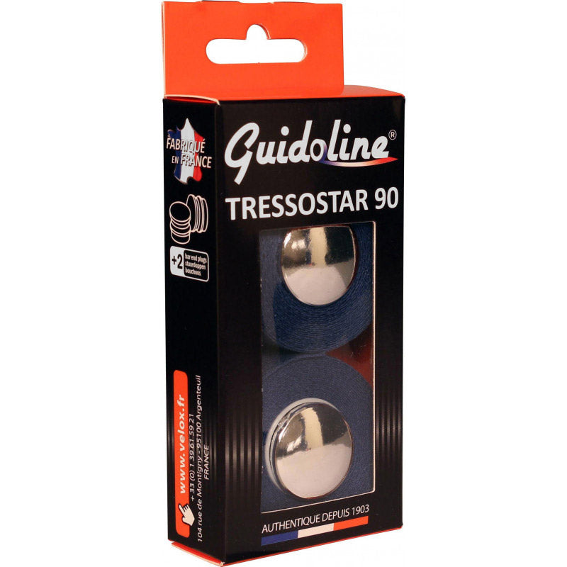 Velox stuurtape tressostar 90 katoen donkerblauw (2st)