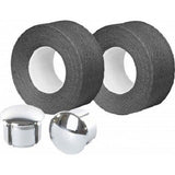 Velox stuurtape tressostar 90 katoen donkergrijs (2st)
