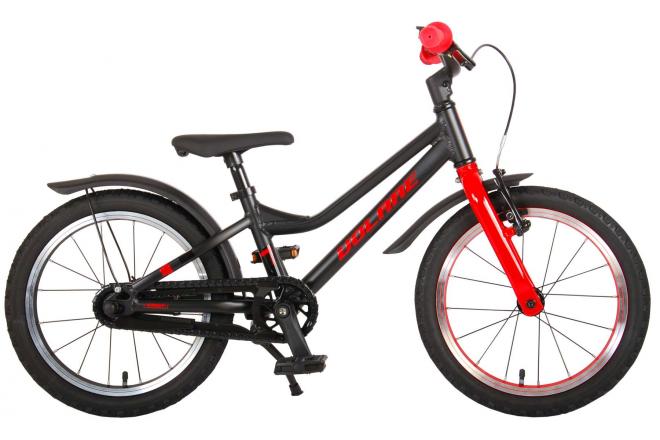 Volare Blaster Kinderfiets Jongens 16 inch Zwart Rood Prime Collection