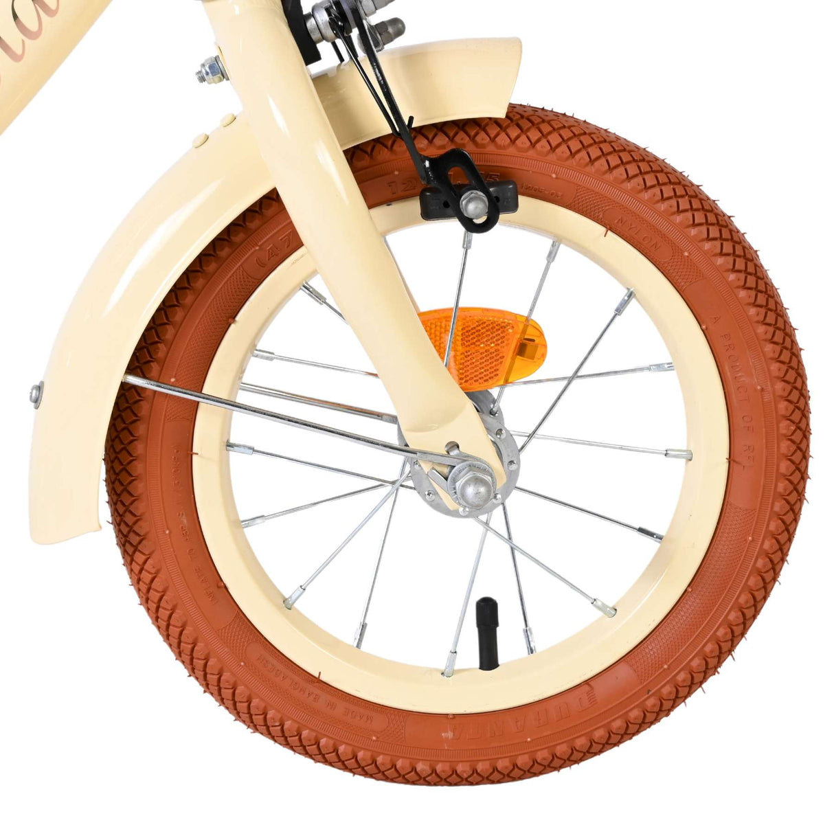 Volare ashley kinderfiets - meisjes - 12 inch - creme