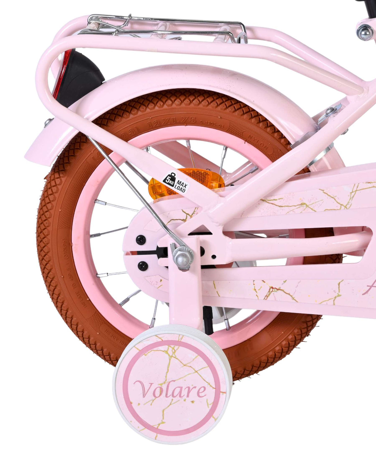 Ch. h. kubbinga b.v. volare ashley kinderfiets 12 meisjes roze