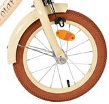 Volare ashley kinderfiets - meisjes - 14 inch - creme