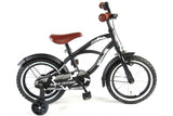 Volare Black Cruiser Kinderfiets Jongens 14 inch Zwart 95% afgemonteerd