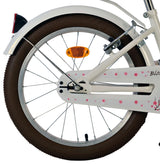 Volare blossom kinderfiets - meisjes - 18 inch - wit - twee handremmen