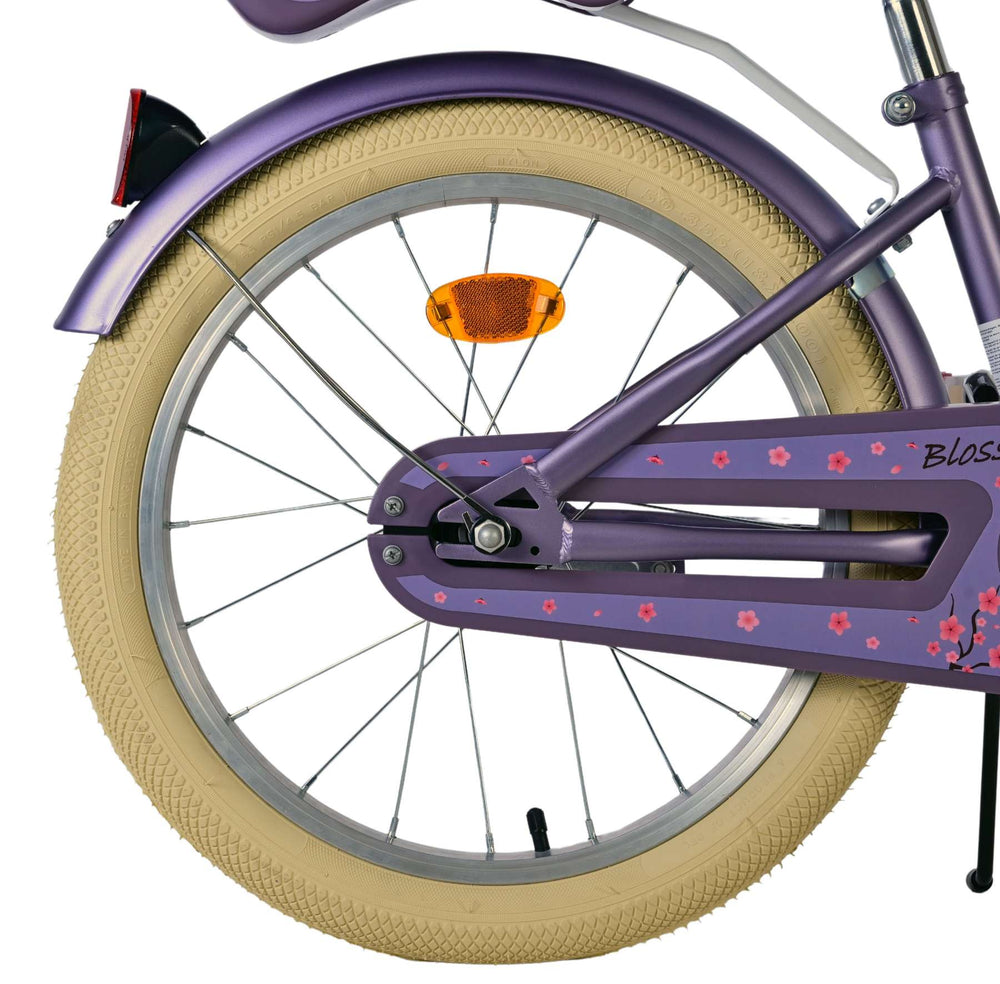 Volare blossom kinderfiets - meisjes - 18 inch - paars