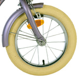 Volare blossom kinderfiets - meisjes - 14 inch - paars - twee handremmen