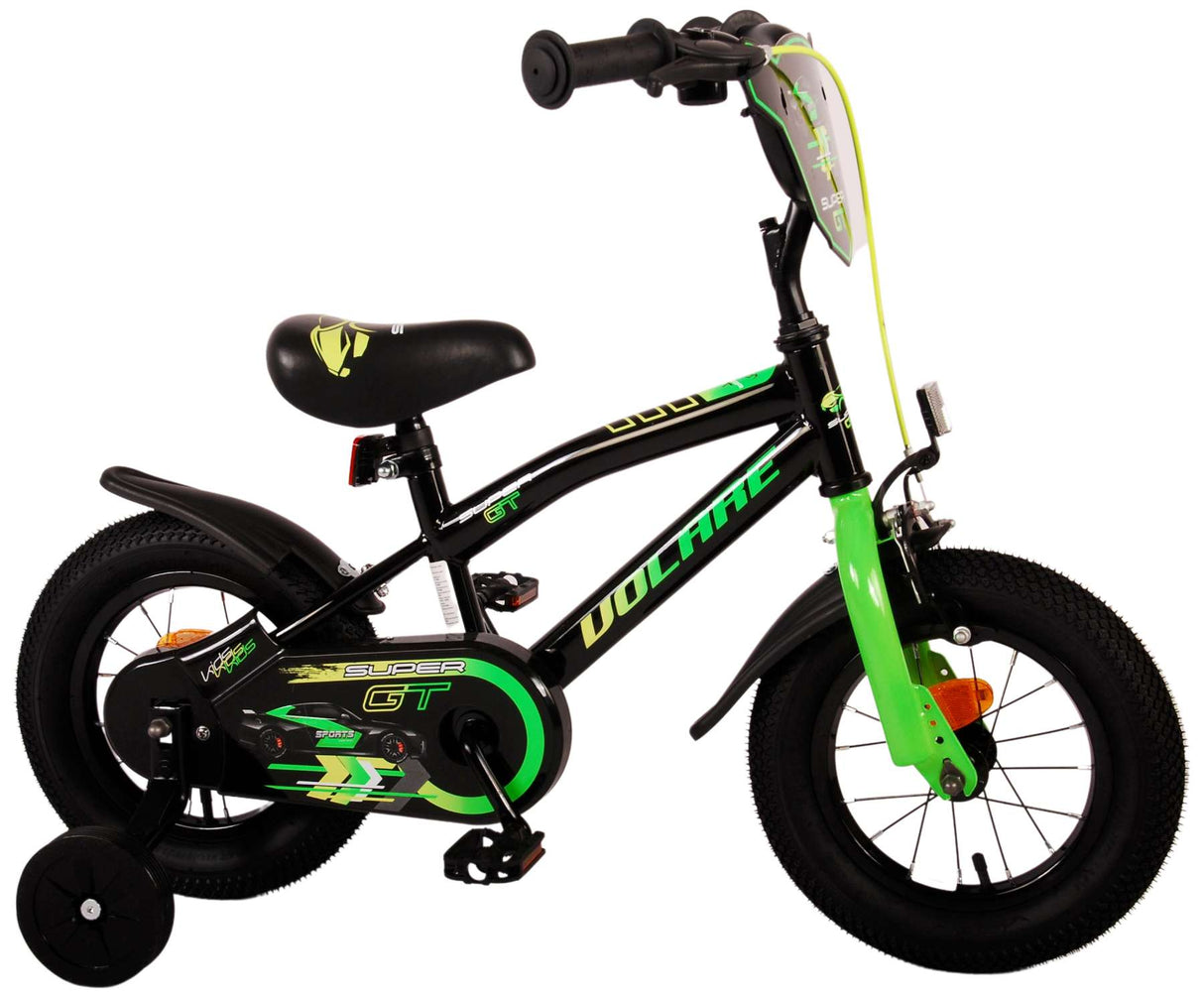 Volare Super GT Kinderfiets Jongens 12 inch Groen