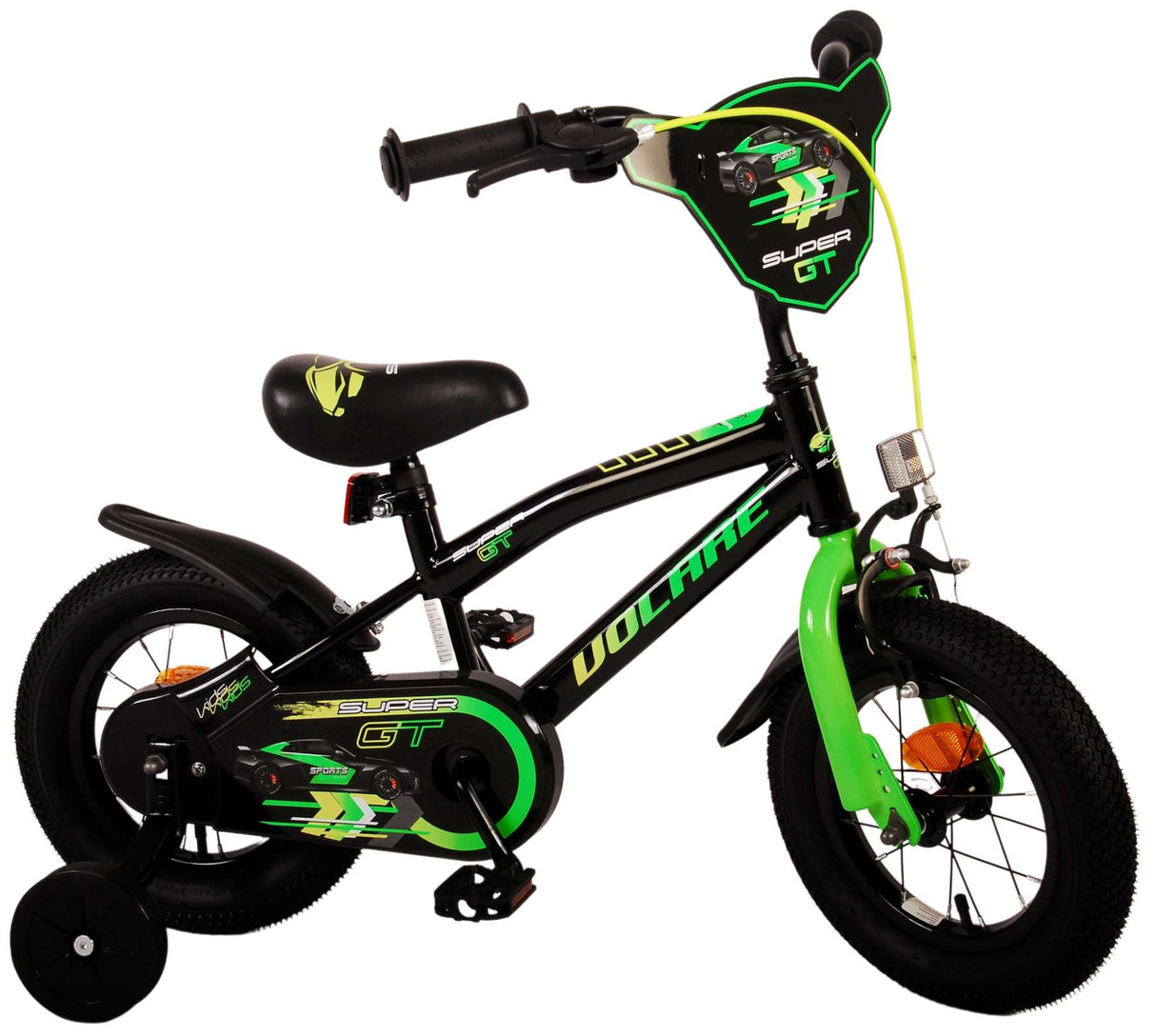 Volare Super GT Kinderfiets Jongens 12 inch Groen