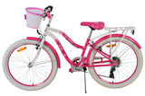 Volare lovely kinderfiets - meisjes - 24 inch - roze - 7 versnellingen