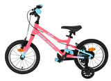 Volare milano kinderfiets - meisjes - 14 inch - roze - twee handremmen
