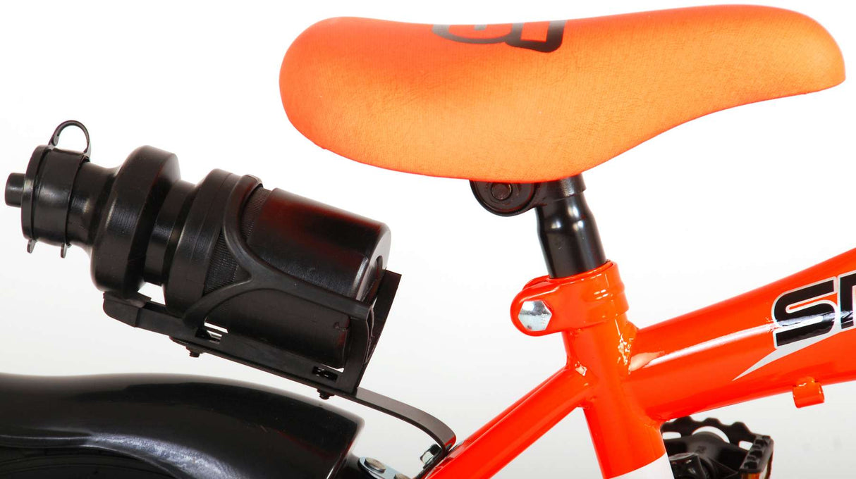 Volare Sportivo Kinderfiets Jongens 14 inch Neon Oranje Zwart 95% afgemonteerd