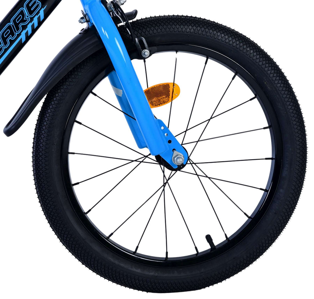 Volare sportivo kinderfiets - jongens - 18 inch - blauw zwart