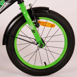 Volare Thombike Kinderfiets - Jongens - 16 inch - Zwart Groen