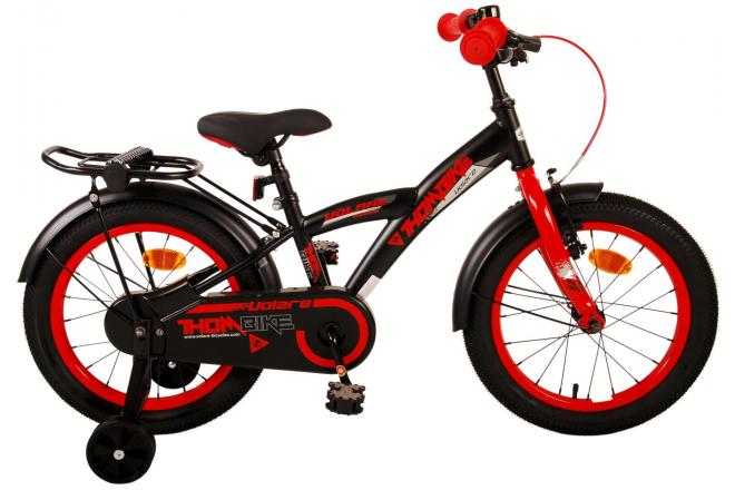 Volare Thombike Kinderfiets Jongens 16 inch Zwart Rood