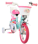 Volare unicorn kinderfiets - meisjes - 12 inch - groen