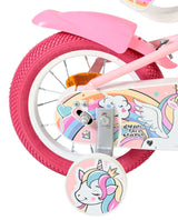 Volare unicorn kinderfiets - meisjes - 12 inch - roze