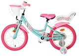 Volare unicorn kinderfiets - meisjes - 16 inch - groen