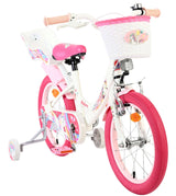 Volare unicorn kinderfiets - meisjes - 16 inch - wit