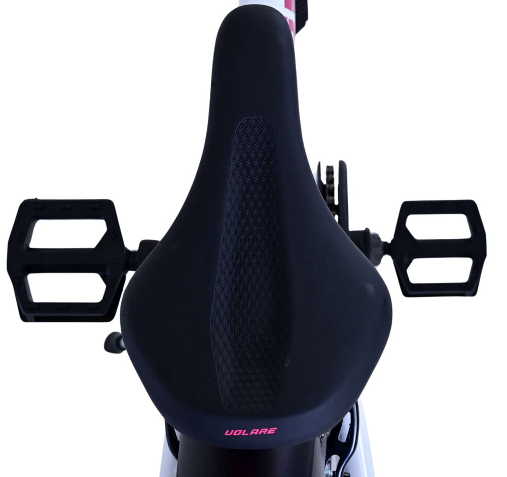 Volare xc race kinderfiets - 20 inch - wit roze - 7 speed