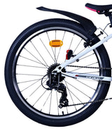 Volare xc race kinderfiets - 24 inch - wit roze - 21 speed