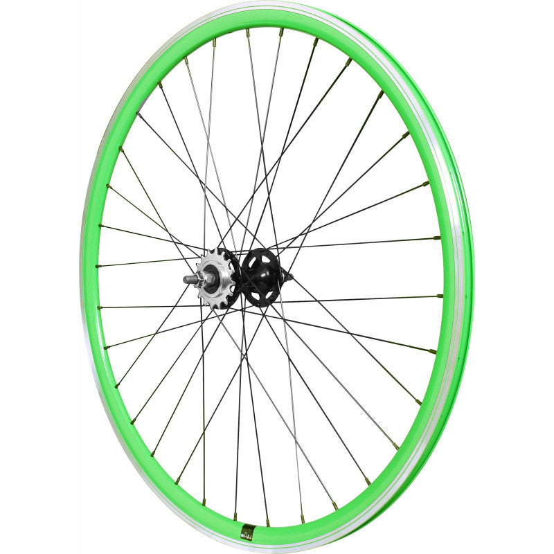 Velox achterwiel mach1 550 622x17c flipflop groen