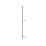 Alpina spaak zink 13-220 zonder nippel zilver (144st)