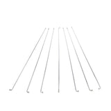 Alpina spaken 14g 288 mm - ø 2,00 mm - fg 2.3 - verzinkt zilver (144 stuks)