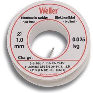 Weller soldeer loodvrij el99 1mm 100gr